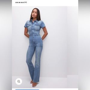 Good American Fit For Success Bootcut Jumpsuit (like new—worn twice!)